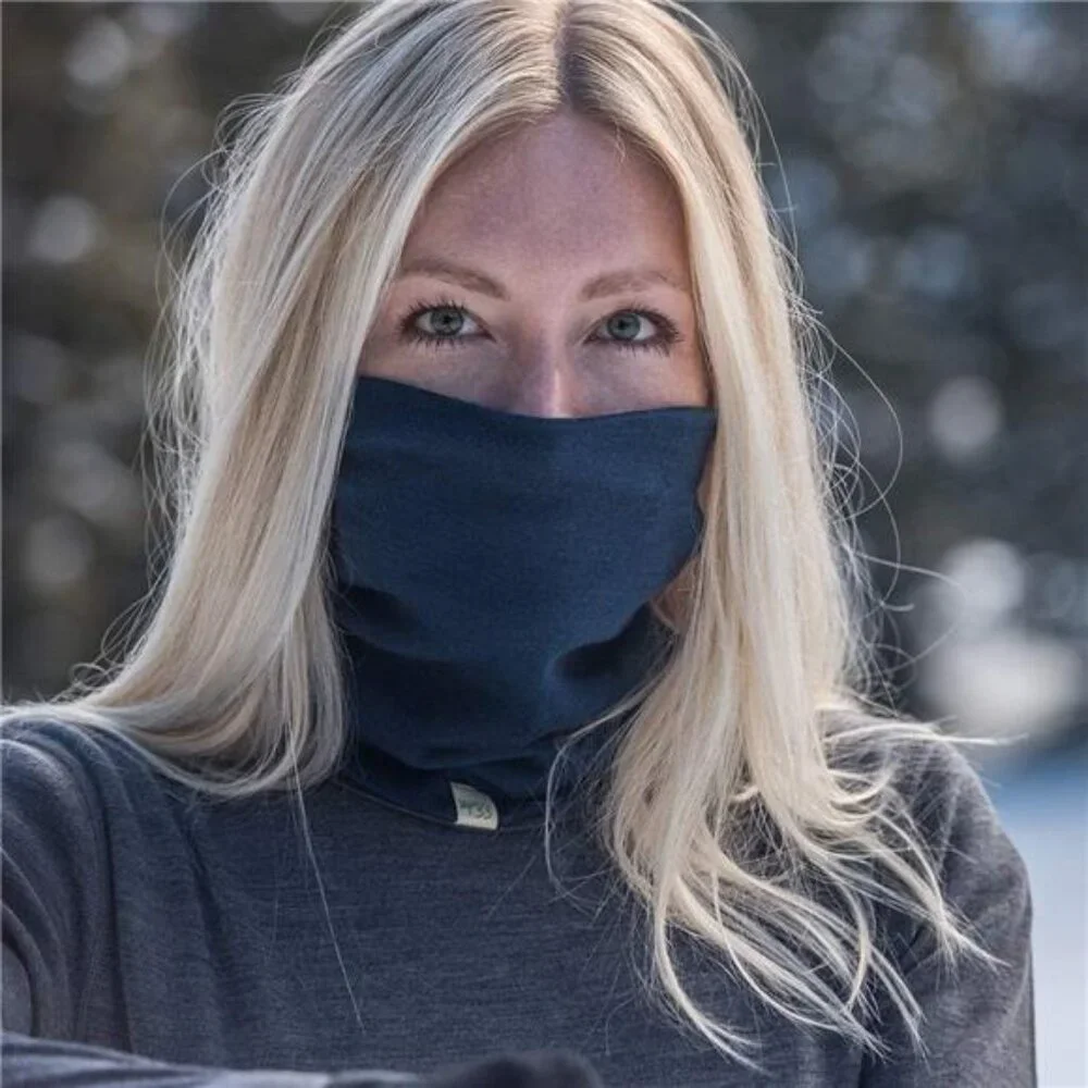 Wool - Midweight Neck Gaiter - Skiing Neck Warmer - Winter Face Mask - Headwear